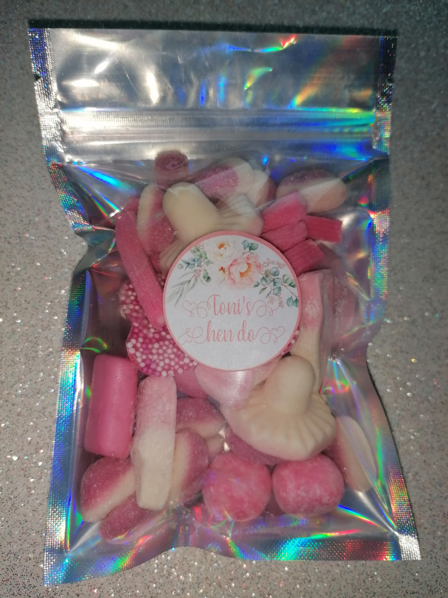 Personalised Party Favour Bags emsworthsweets