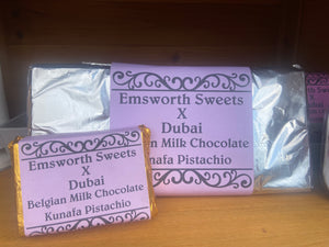 Dubai x Emsworth Sweets Chocolate Bar