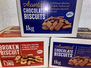 Open image in slideshow, Assorted Broken Biscuits Chocolate and Standard
