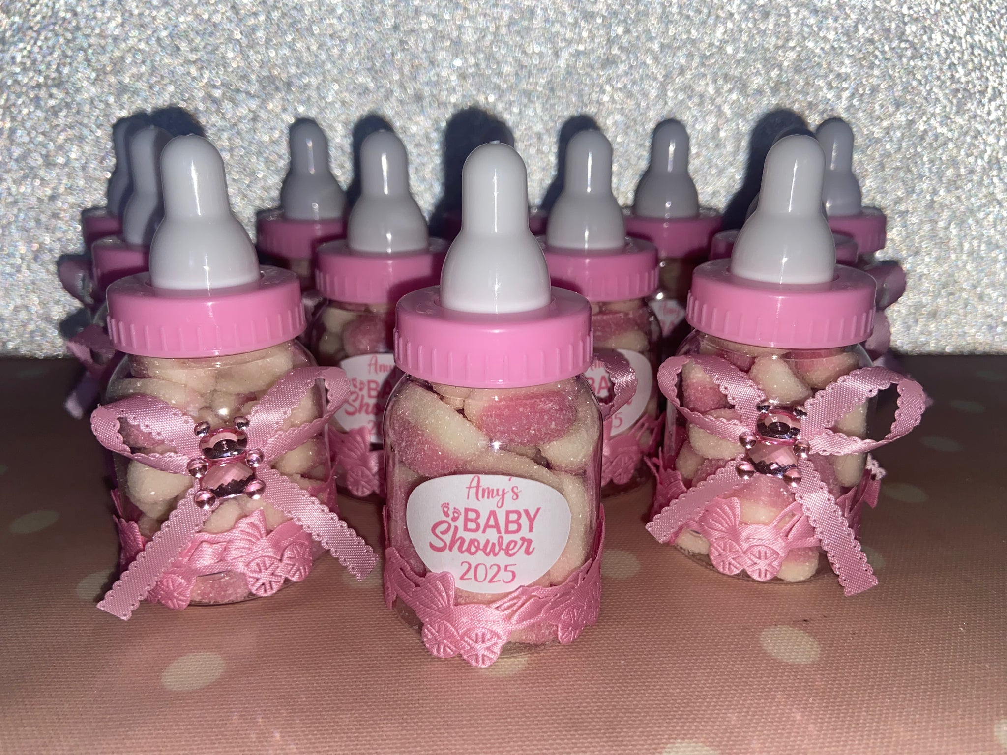 Candy Bottle Baby Bottle Shower Favors Shower Favors Baby Shower
